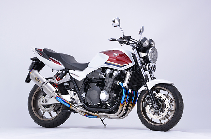 卸直営店（お得な特別割引価格） アールズギア 08-CB1300SFサイレンサーR CF WH09-02CF-XR
