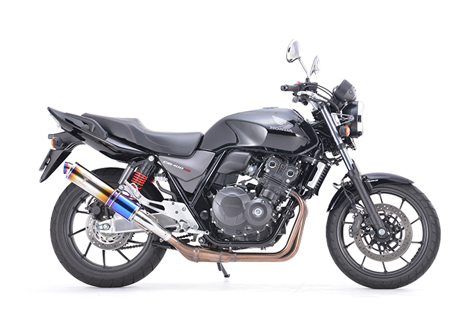 CB400SF/SB('18~) ワイバンクラシックチタン フルエキゾースト ...