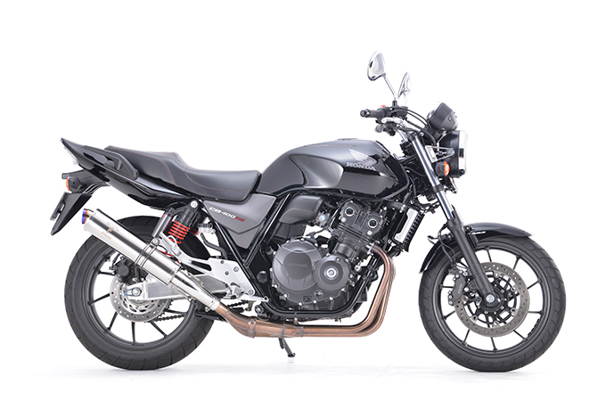 CB400SF/SB（'18～） ワイバンクラシックチタン フルエキゾースト 