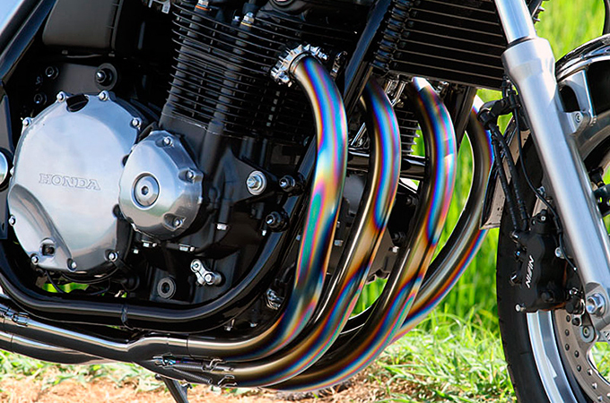 アールズギア製CB1100 SC65 チタン フルエキ 有難かっ