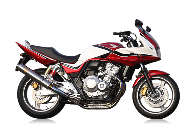 アールズギアワイバン　チタンサイレンサー　60.5 CB400SF SB状態