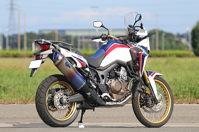 Crf1000l Africa Twin 17 リアルスペックマフラー アールズ ギア Fun To Ride