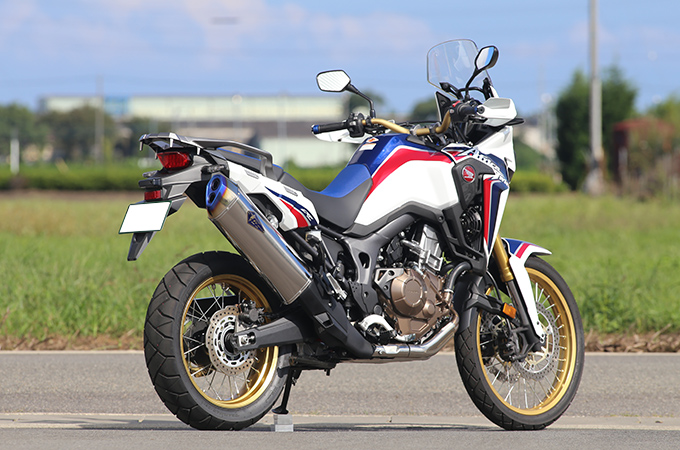 Crf1000l Africa Twin 17 リアルスペックマフラー アールズ ギア Fun To Ride