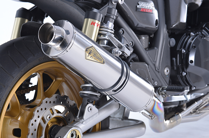 ZRX1200 DAEG（'09～'16）ワイバン フルエキゾースト マフラー
