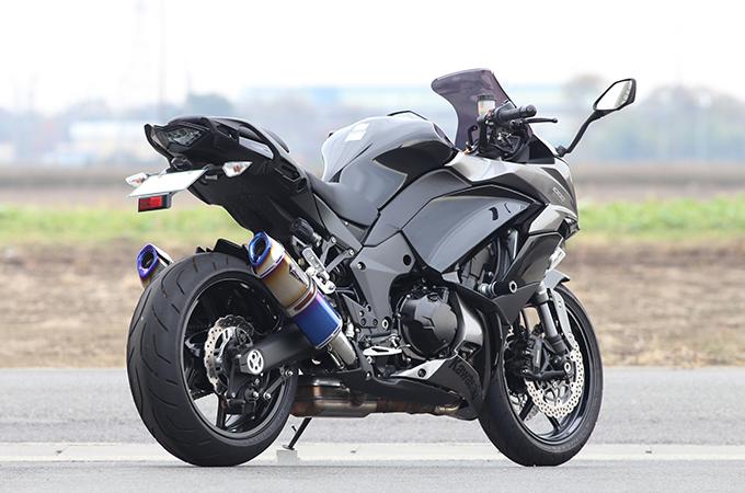 Ninja1000（'17～'19） リアルスペック フルエキゾースト/スリップオン マフラー｜アールズ・ギア [Fun to Ride]
