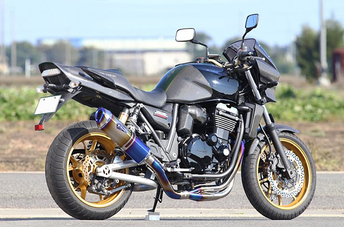 ZRX1200 DAEG（'09～'16）リアルスペック フルエキゾースト マフラー 