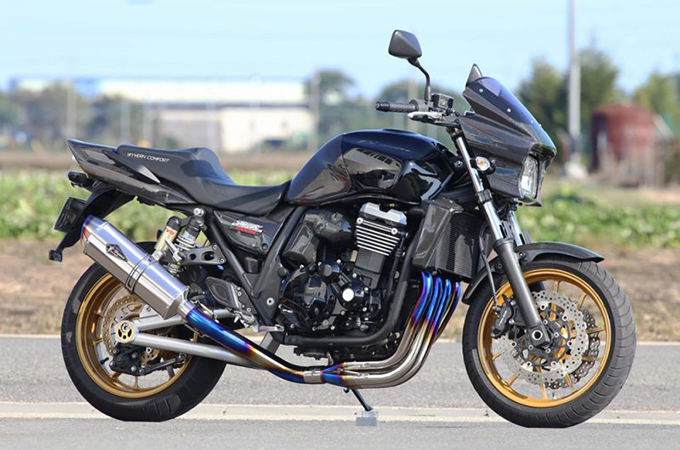 ZRX1200 DAEG（'09～'16）リアルスペック フルエキゾースト マフラー