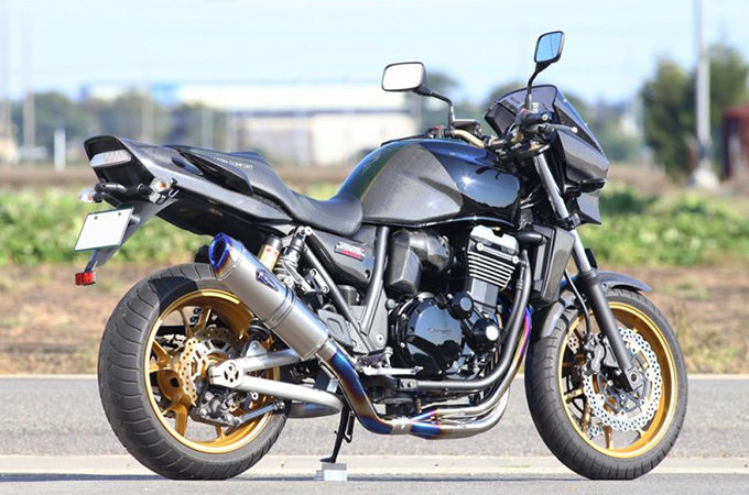ZRX1200 DAEG（'09～'16）リアルスペック フルエキゾースト マフラー