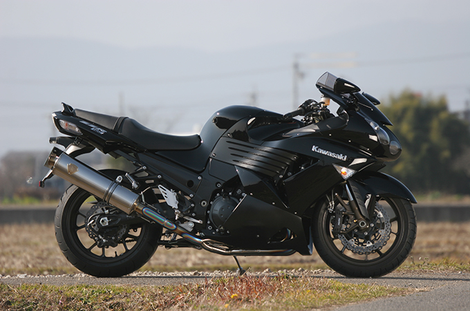 アールズギア｜ワイバン ツイン チタン｜ZZR1400 ZX-14R 06-07