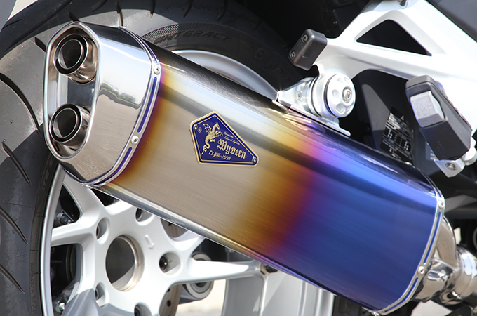 水冷R1200RT（'14～'18） リアルスペック フルエキゾースト マフラー
