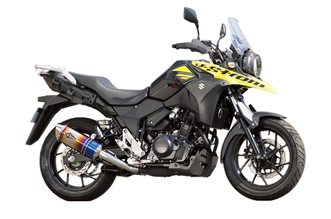 V-Strom250/ABS リアルスペック スリップオン マフラー | アールズ ...