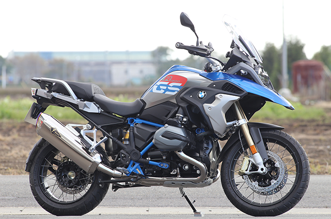 R1200GS マフラー 8530582 BMW 純正  バイク 部品 K50 安心のノーマル フルエキ コンディション良好 車検 Genuine:22310308