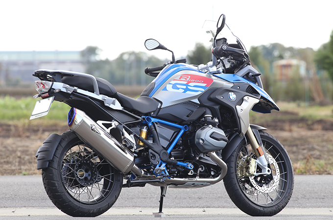 R1200GS マフラー 8530582 BMW 純正  バイク 部品 K50 安心のノーマル フルエキ コンディション良好 車検 Genuine:22310308