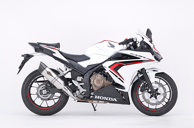CBR400R('19～'21,'22～) リアルスペック スリップオンマフラー｜アールズ・ギア [Fun to Ride]