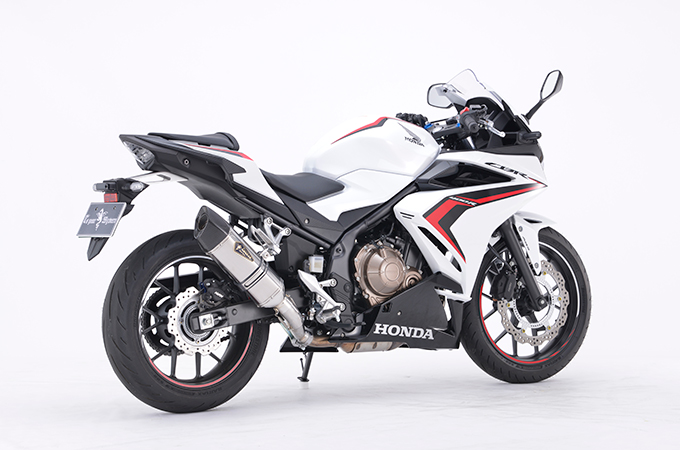 CBR400R('19～'21,'22～) リアルスペック スリップオンマフラー｜アールズ・ギア [Fun to Ride]