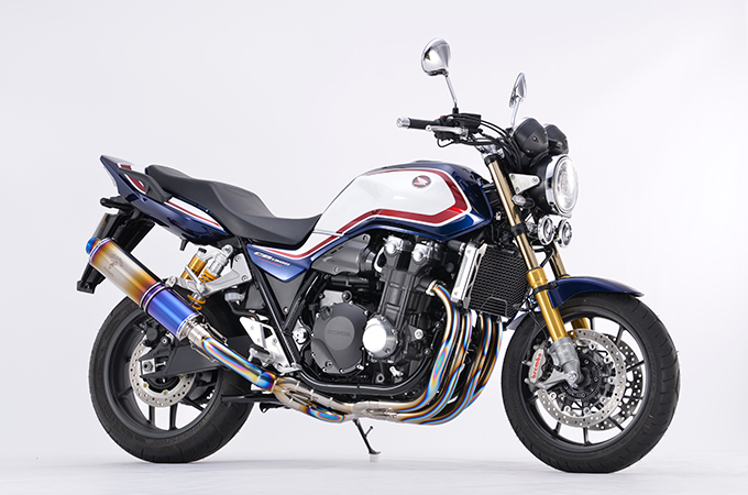 CB1300SF/SB('18~'20) ワイバンクラシックチタン フルエキゾースト ...