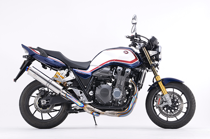 CB1300SF/SB('18~'20) ワイバンクラシックチタン フルエキゾースト ...