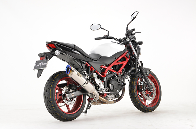 SV650X サイレンサーマフラー 18K0 スズキ 純正  バイク 部品 VP55B 機能的問題なし 品薄 希少品 車検 Genuine:22218608