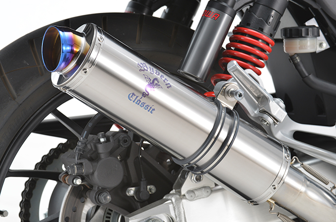 アールズギアワイバン　チタンサイレンサー　60.5 CB400SF SB状態